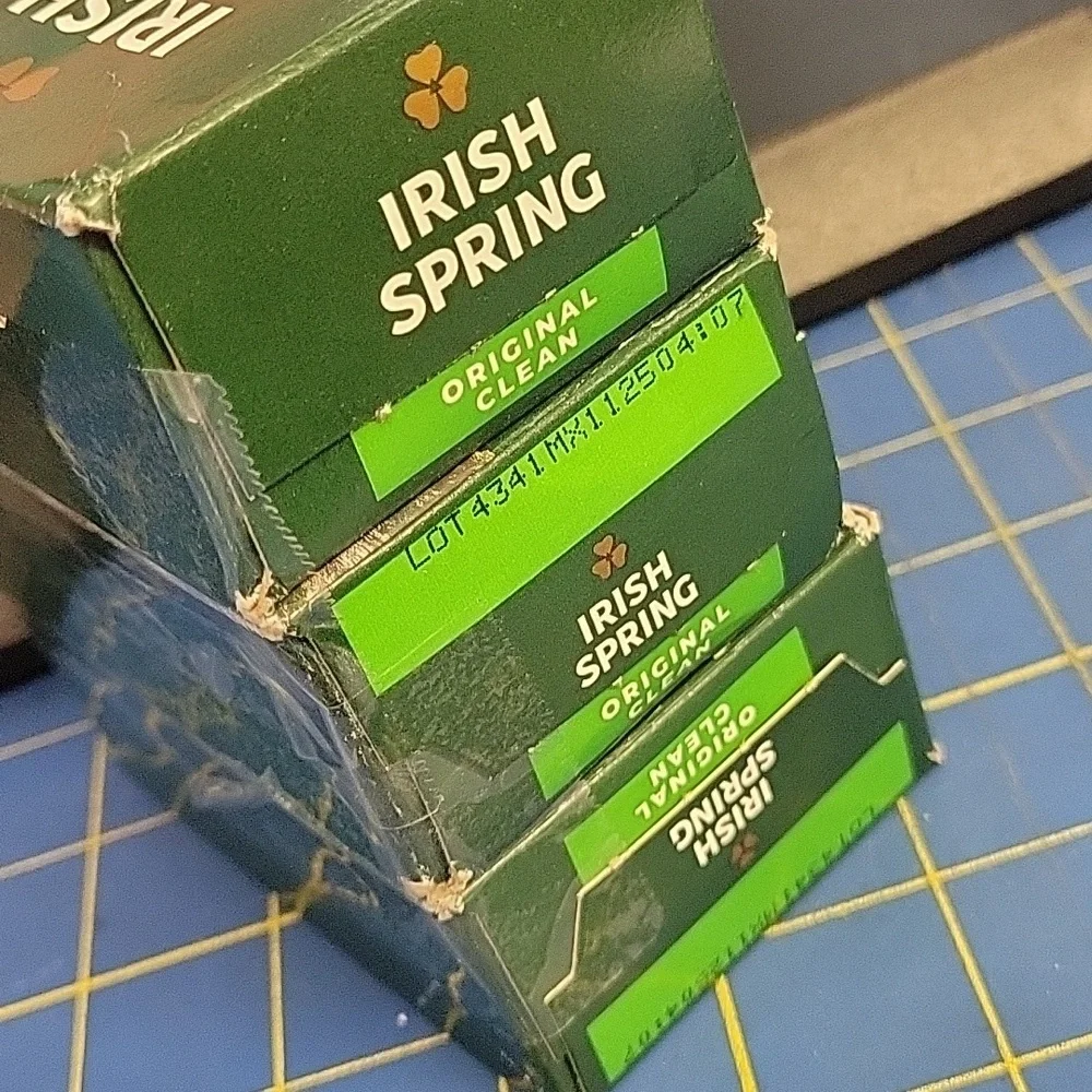 Irish Spring Original Deodorant Bar Soap - Lot of 3 Bars NEW